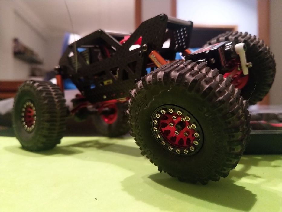 Axial SCX 24 com upgrades