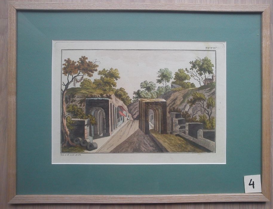 Miedzioryt z początku XIX w.