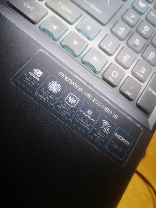 Acer Predator Helios Neo 16 i9-13900HX Rtx4070 okazja