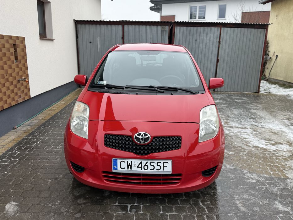 Toyota Yaris II Benzyna 2006/7 R Klimatyzacja Salon PL Zadbana !!!