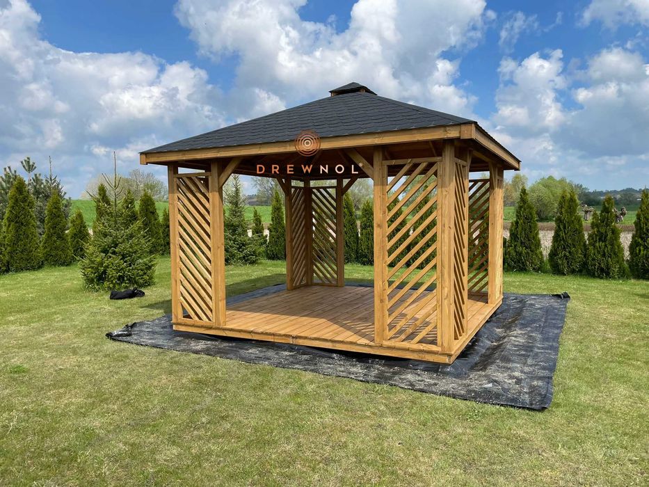 Altana ogrodowa, altanka, altany, wiaty, domek, pergola, drewutnia.
