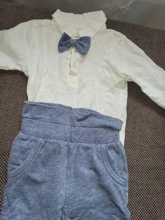 eleganckie ubranko do chrztu rozm.68