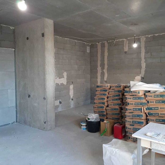 Машинна штукатурка стін – ідеальне рішення для вашого ремонту