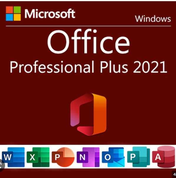 Microsoft office 2024/2021/2019/2016/2013 pro plus 32/64 лицензия 1 пк