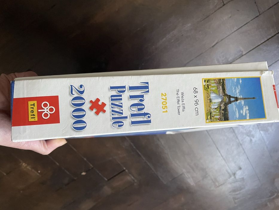 Puzzle 2000 sztuk Wieża Eiffla