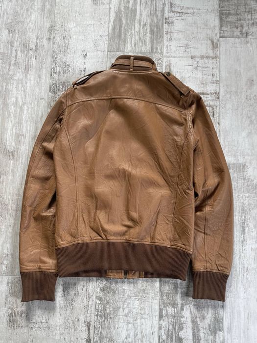 diesel leather jacket - купить мужскую одежду - Цена на OLX.ua