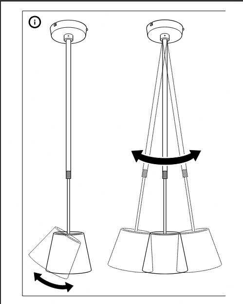 Candeeiro Projetor tecto Led cor Branco Ikea Tisdag