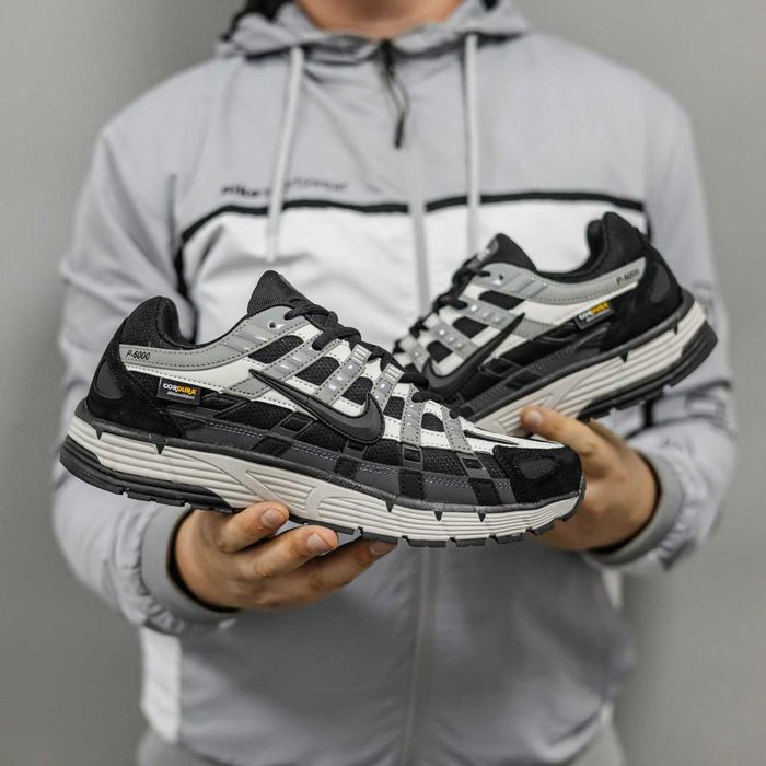 Кросівки Nike P-6000 Cordura Black | Кросівки Найк Пі-6000 Кордура — у чорному-сірому кольорі