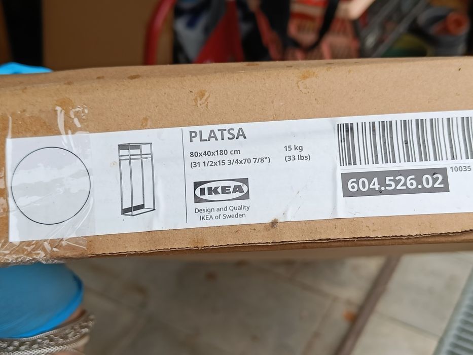 Szafa Ikea Platsa 80x40x180 nowa regał otwarty stelaż