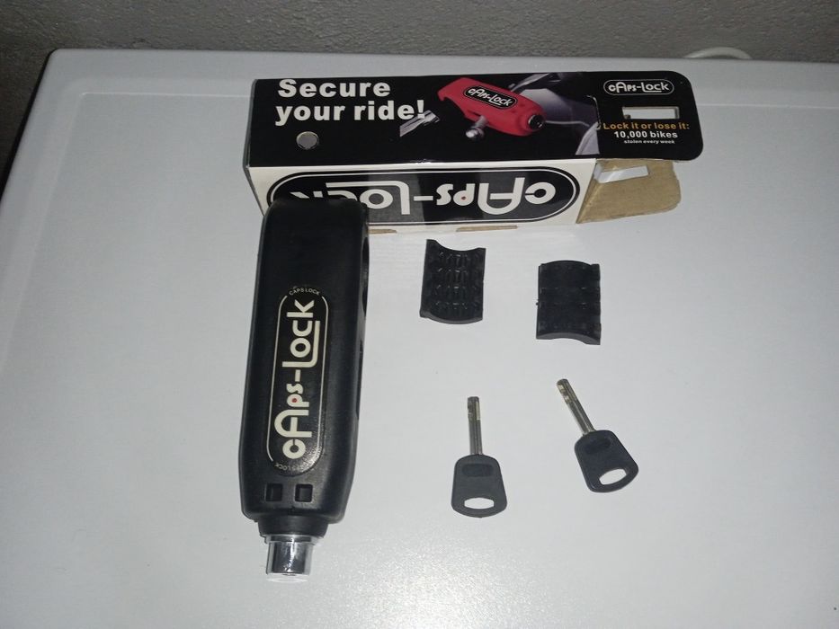 Cadeado de mota acelerador Caps-Lock