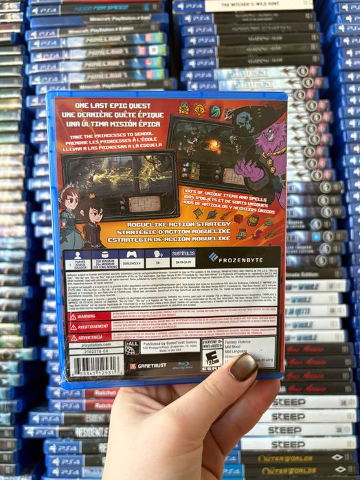 Гра Has Been Heroes  на ps4, диск з грою на пс 4, ліцензія