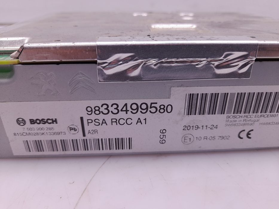 Rádio / auto-rádio CITROËN Berlingo (K9)