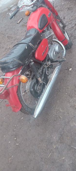 Мотоцикл Мінськ на ходу