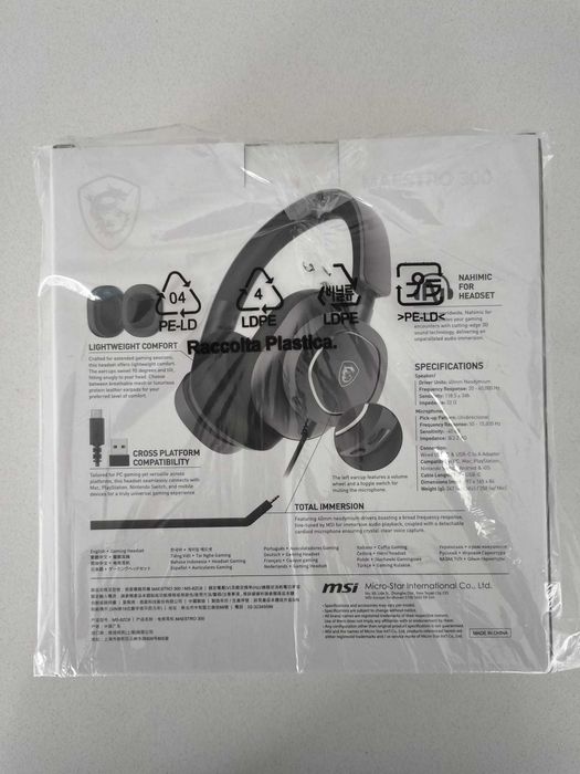Vendo Auscultadores MSI Maestro 300