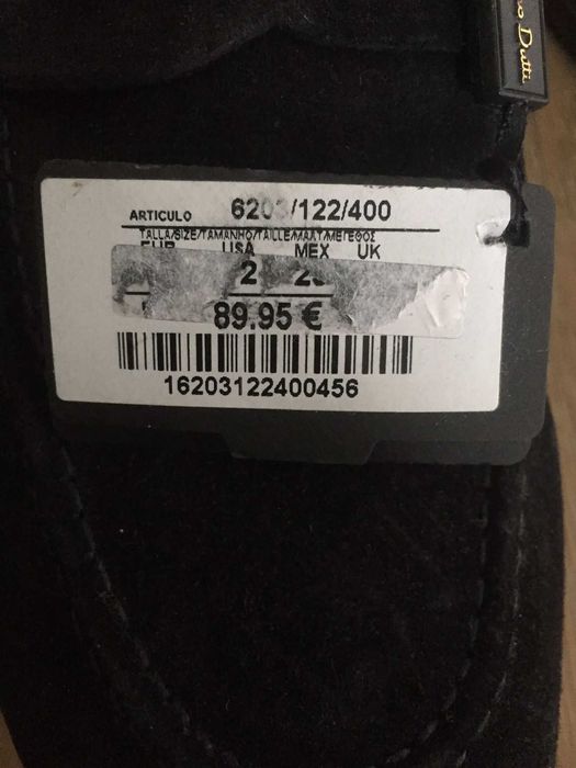 Sapatos Massimo Dutti Mocassim 45 Azul