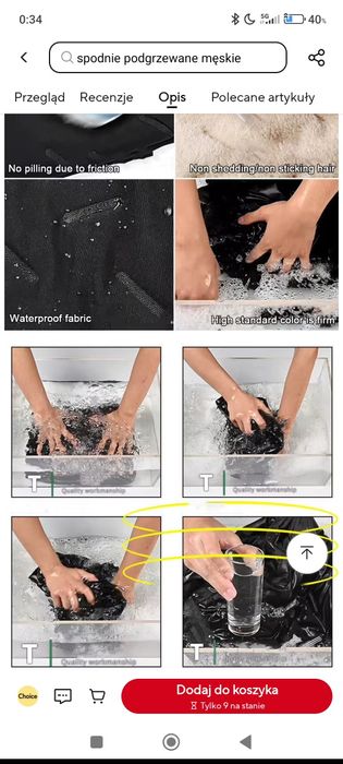 Unisexowe spodnie turystyczne z podgrzewaniem,