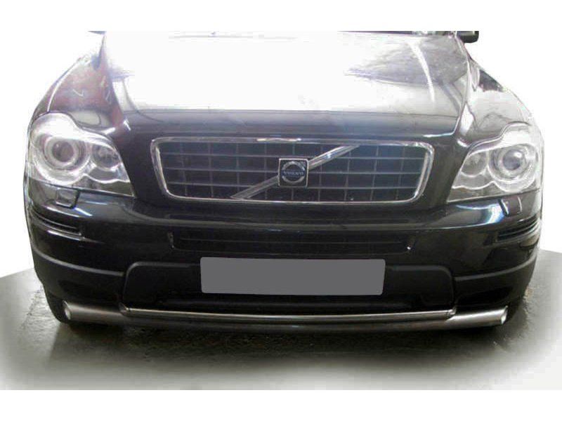 Volvo XC90 2002-2014 рр. Передній захист ST014 (нерж)