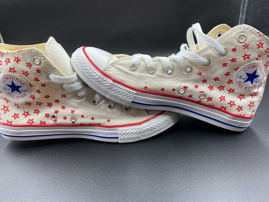 CONVERSE r.37,5 oryginalne trampki damskie/dziewczęce