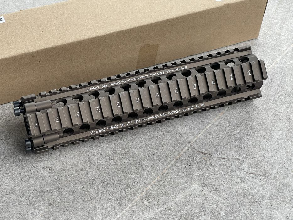 Цівка MK18 RIS II 9.5" EMG офіційна ліцензія Daniel Defense airsoft