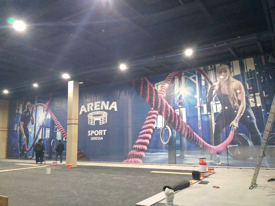 Широкоформатная печать баннер, пленка, дизайн, вывески Монтаж Поклейка