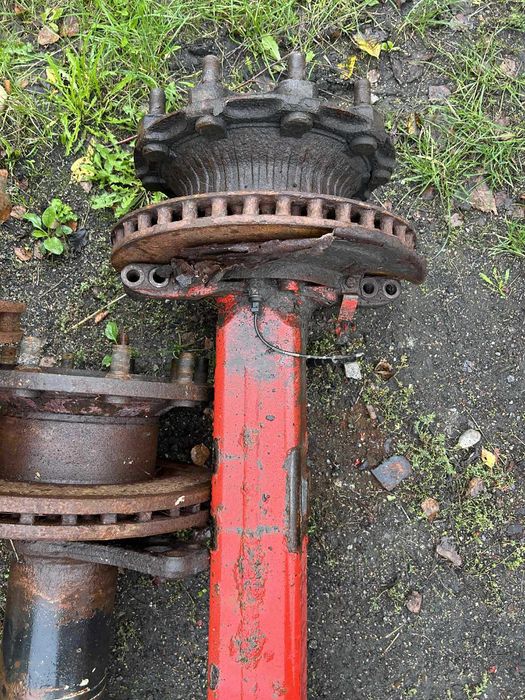 Belka osi BPW duża tarcza 2015r.