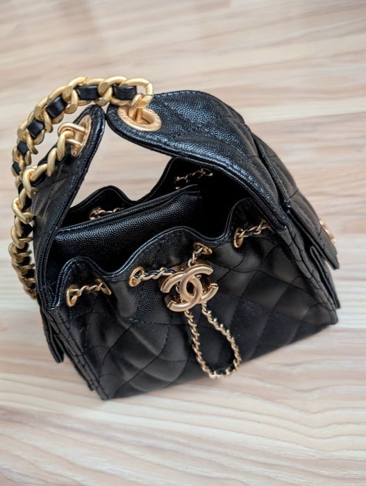 Сумочка Chanel натуральна шкіра довжина 20 см
