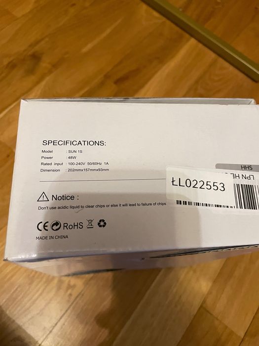 Lampa LED+UV Elektromet SUN 1S 48 W biały