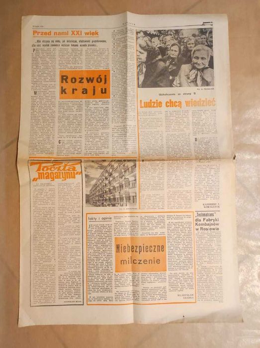 Magazyn 1986 rok numer 1383 gazeta czasopismo retro prl vintage