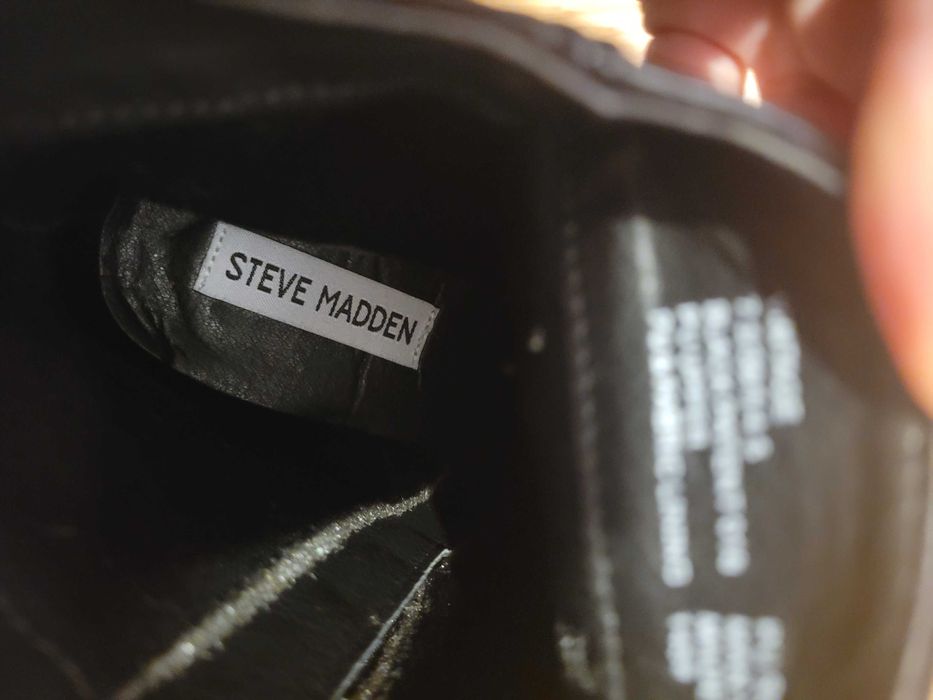 vintage- botki na obcasie