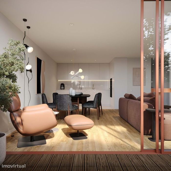 Apt T1 Av. de Gaia com garagem em frente ao metro -ao El Corte Inglês