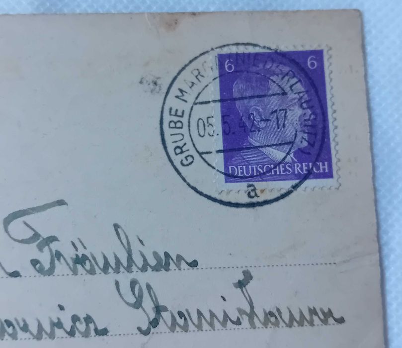Pocztówka urodzinowa, III Rzesza, 1942 r.