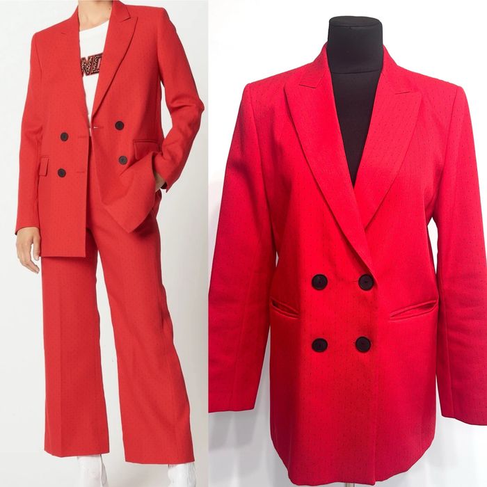 SANDRO оригінал, жакет, піджак червоний