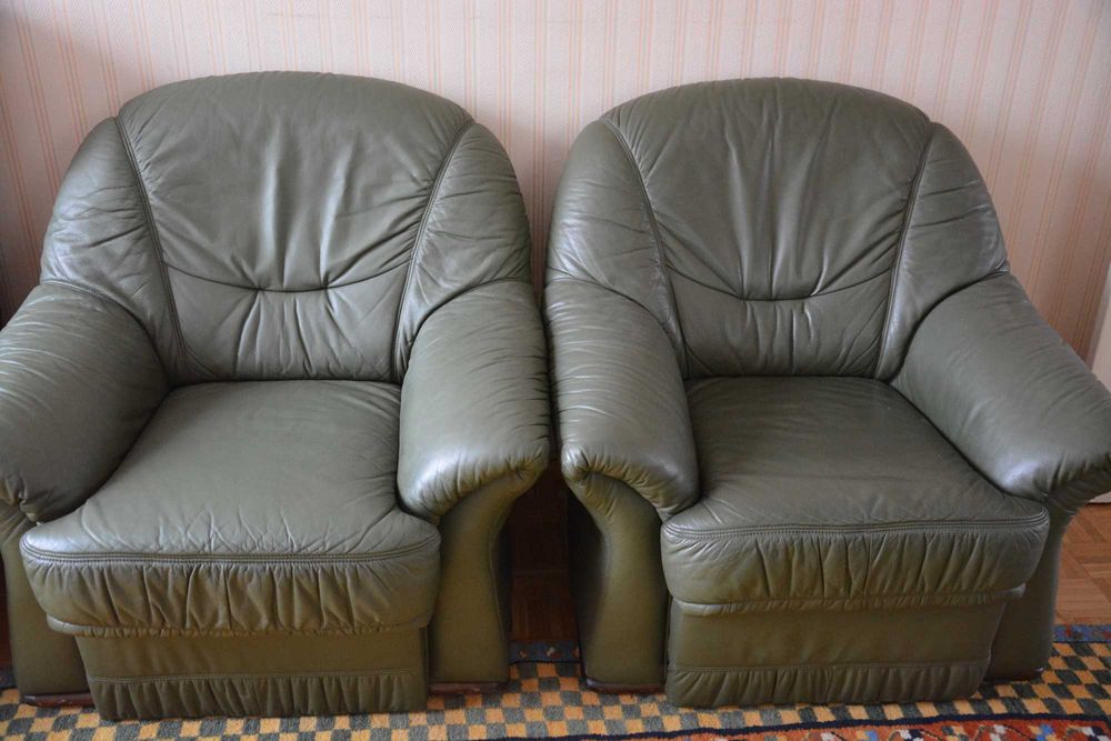 Skórzany fotel Kler