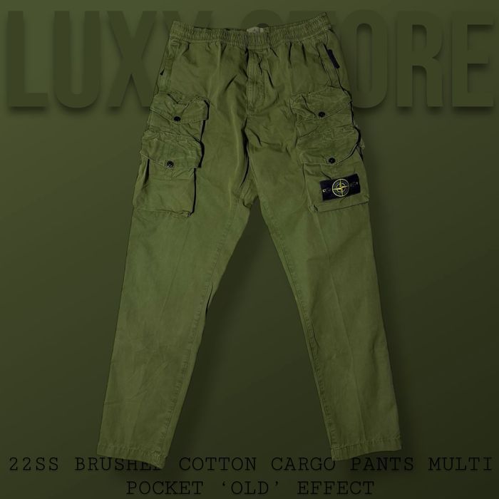 Штани Stone Island Cargo Old Effect 1:1(stoneisland, стон, стонайленд)