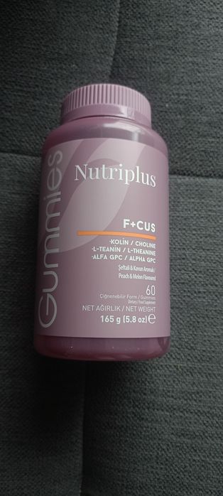 Nutriplus F+CUS żelki