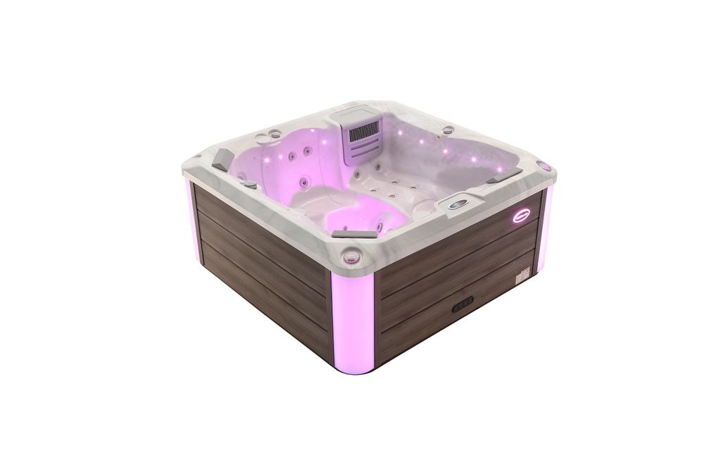 Wanna spa jacuzzi ogrodowe z hydromasażem