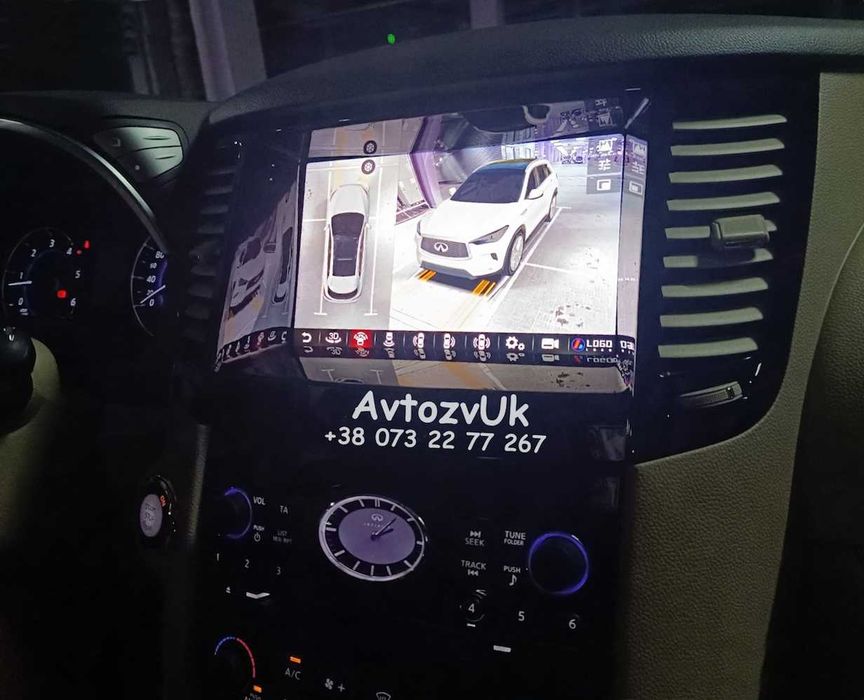 Магнитола FX30 FX35 FX37 FX45 INFINITI QX70 QX50 G25 G35 G37 Android 16