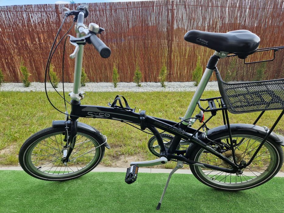 Rower składak, przerzutki niemieckiej firmy