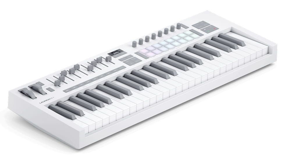 Novation Launchkey 49 Mk4 White – klawiatura sterująca