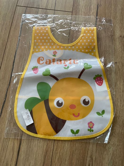 Nowy śliniak dla dziecka.