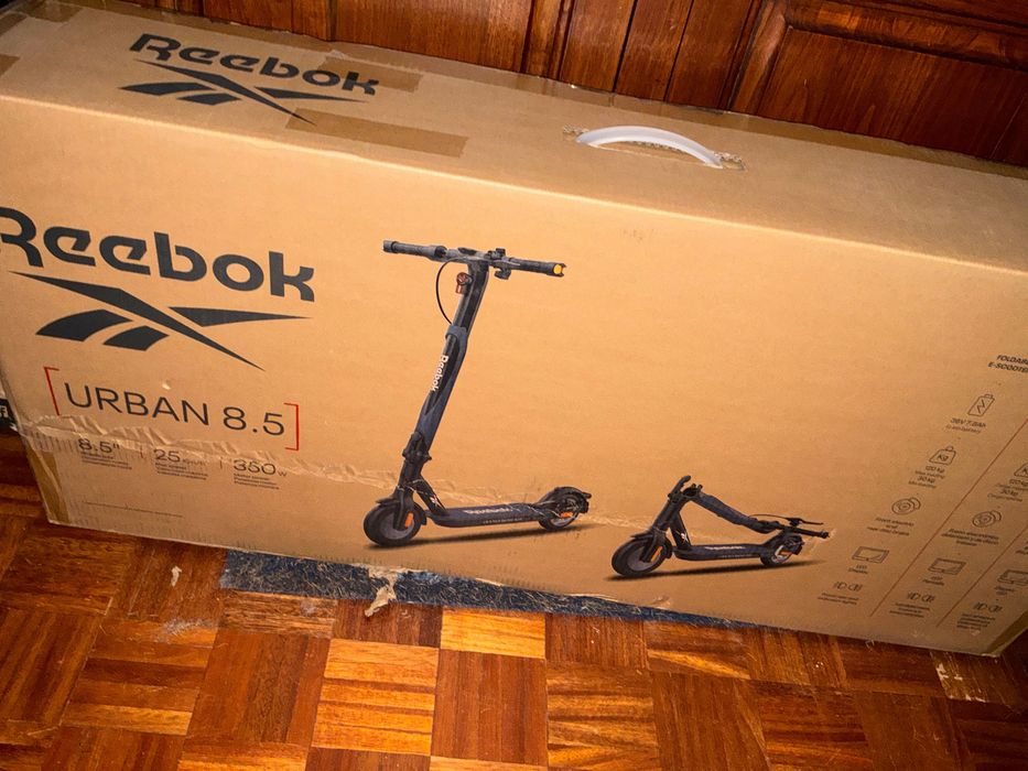 Trotinete eletrica Reebok Urban 8.5 nova embalada