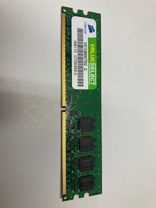 Memória RAM 1GB DDR2 667MHz PC2-5300 CL5