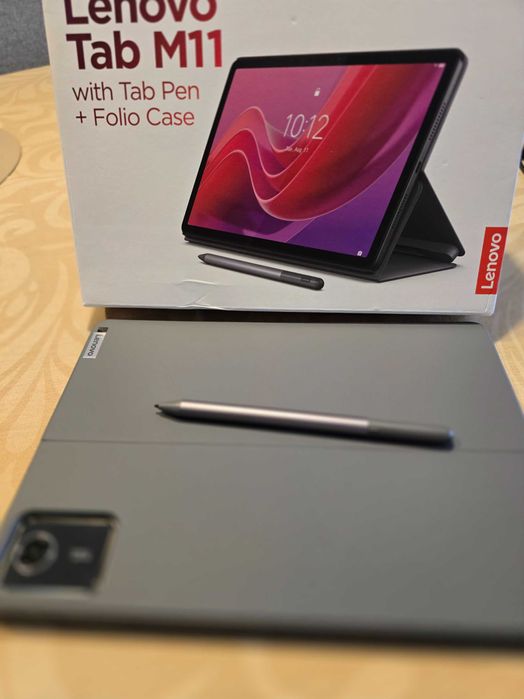 Lenovo Tab M11 (4GB 128GB) (Wifi) - Luna Grey + Pen + Folio