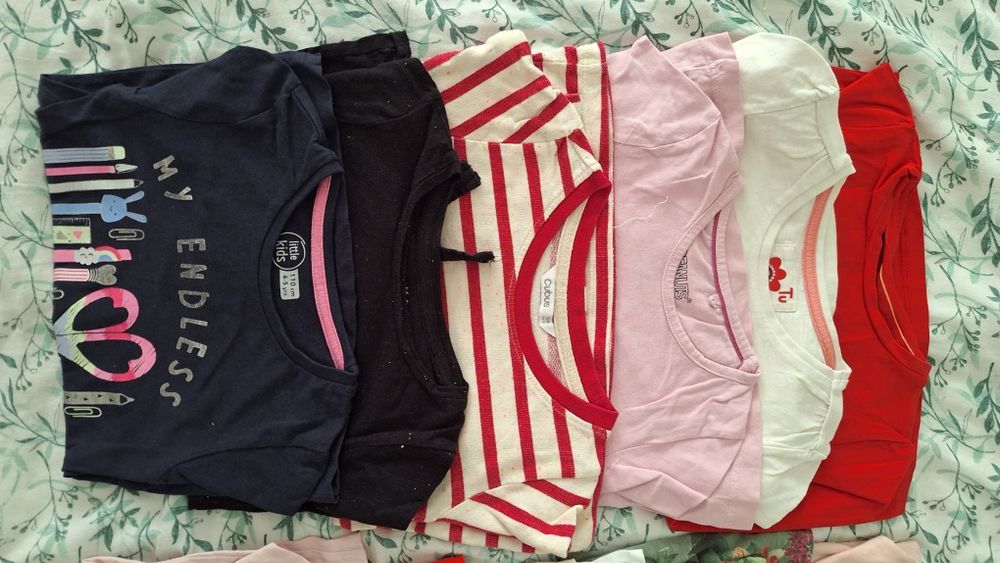 Ubrania dziewczynka rozmiar 98 do 110