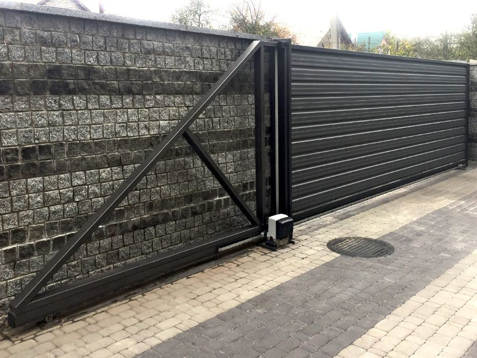 Ворота откатные распашные Ремонт Установка Автоматика для ворот