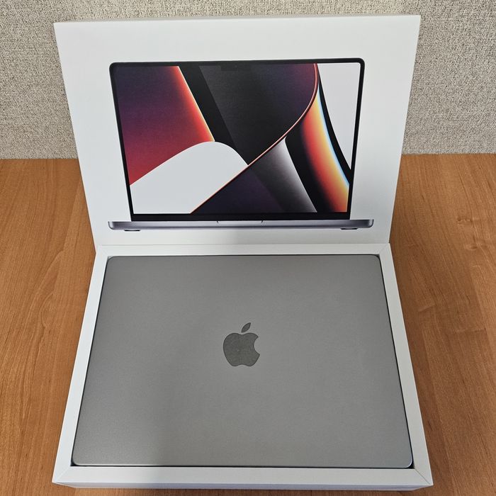 MacBook Pro 14 M1 Pro 16/512GB (A2442) | Без MDM, повний рідний комплект