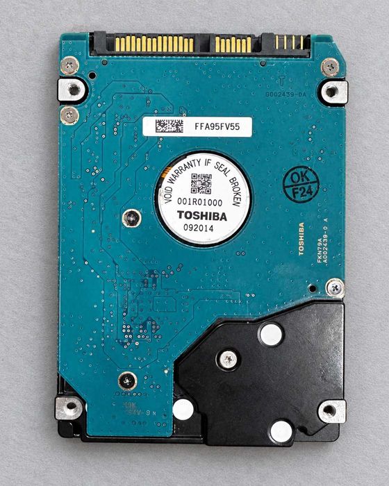 Disco rígido Toshiba 250GB SATA 2,5" — MK2555GSX