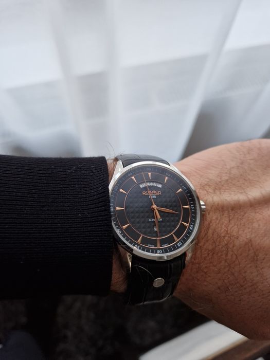 Roamer Superior Day Date jak nowy,  elegancki