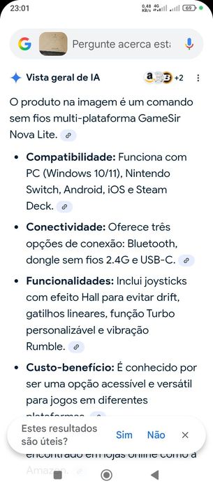 Gamer multi plataforma wireless