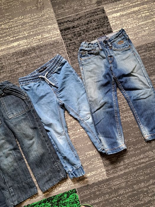 Spodnie dzinsowe dla chłopca rozm 98 szt 4